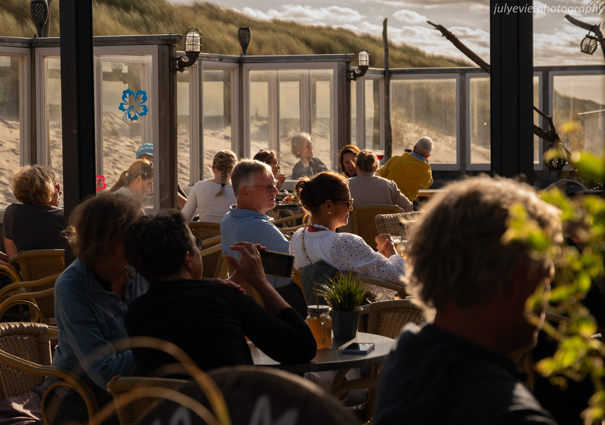 Gezelligheid op het strand