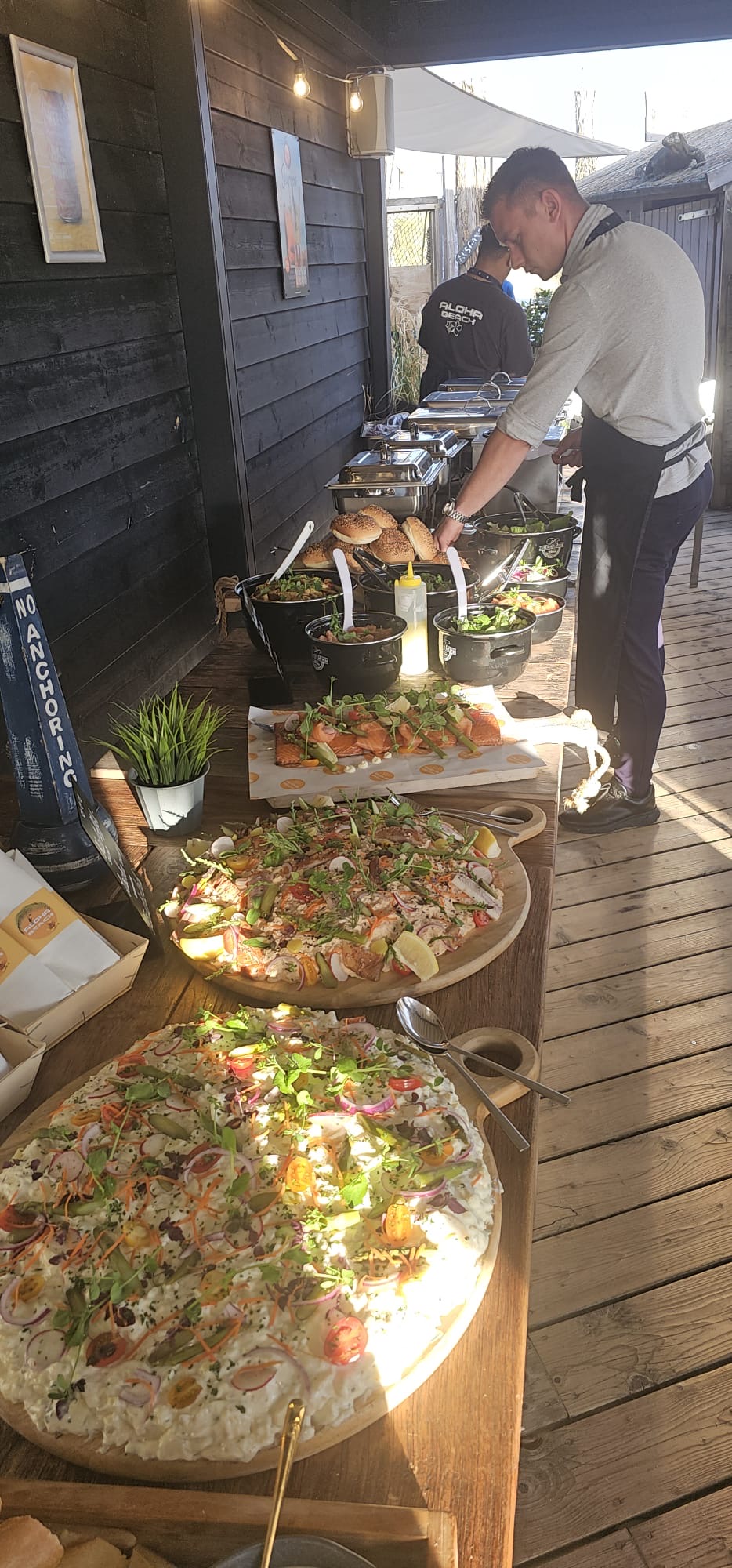 BBQ gerechten van Aloha Beach